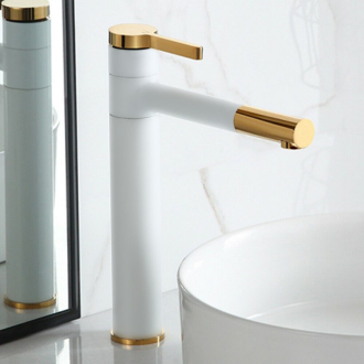 Rea Batéria umývadlová vysoká Smart WhiteGold REA-B8400