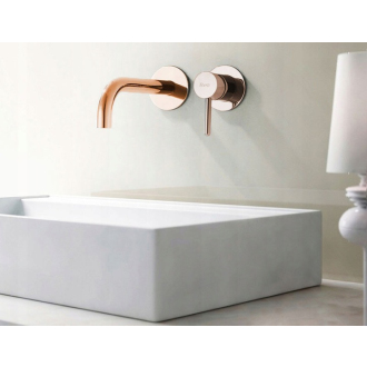 Rea batéria umývadlová podomietková Lungo Rose Gold REA-B8548