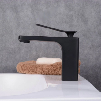 Rea Batéria umývadlová nízka Sonic Black BAT-00852