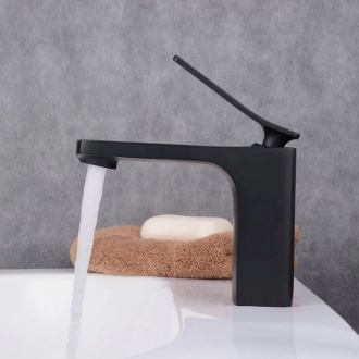 Rea Batéria umývadlová nízka Sonic Black BAT-00852