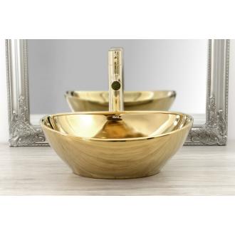 Rea Batéria umývadlová vysoká Tess Gold REA-B8803