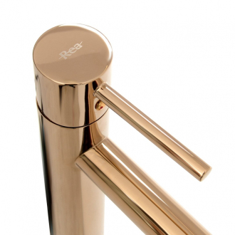 Rea Batéria umývadlová vysoká Tess Rose Gold REA-B8804