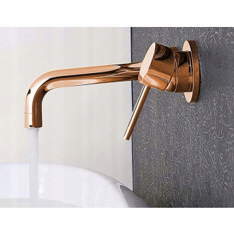 Rea batéria umývadlová podomietková Lungo Rose Gold REA-B8548