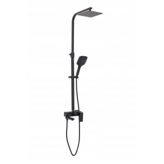Rea Sprchový set s batériou Fort Black Matt REA-P9861