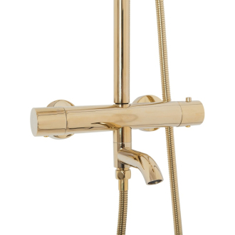 Rea Sprchový set vaňový s termostatom Lungo Gold REA-P4114