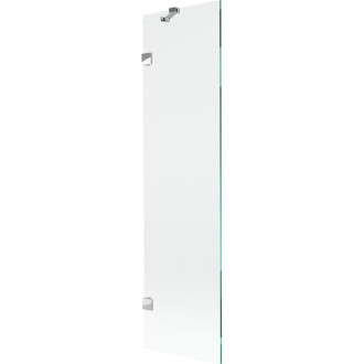 Vaňová zástena Mexen Lunar s jedným krídlom 50 x 150 cm, priehľadná, chróm - 897-050-000-01-00