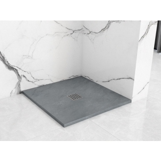 REA Sprchová vanička Grey Rock 90x90 REA-K4585