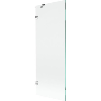 Vaňová zástena Mexen Lunar s jedným krídlom 70 x 150 cm, priehľadná, chróm - 897-070-000-01-00