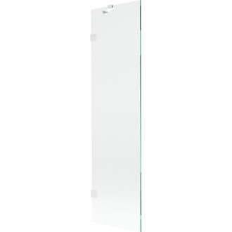 Vaňová zástena Mexen Lunar s jedným krídlom 50 x 150 cm, priehľadná, biela - 897-050-000-20-00