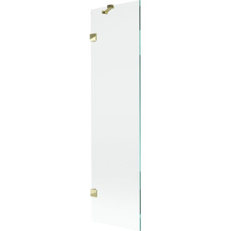 Vaňová zástena Mexen Lunar s jedným krídlom 50 x 150 cm, priehľadná, zlatá - 897-050-000-50-00