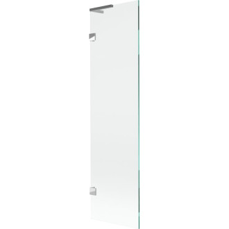 Vaňová zástena Mexen Lunar L s jedným krídlom 50 x 150 cm, priehľadná, chróm - 897L-050-000-01-00
