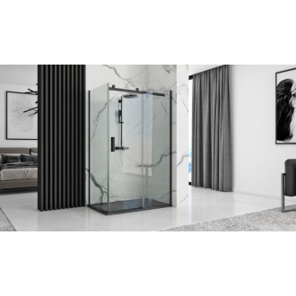 REA Sprchová vanička Black Stone 90x120 REA-K9603