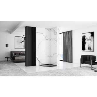 Rea Sprchová vanička Diamond Black 90x90 REA-K8543