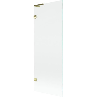 Vaňová zástena Mexen Lunar L s jedným krídlom 70 x 150 cm, priehľadná, zlatá - 897L-070-000-50-00