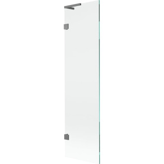 Vaňová zástena Mexen Lunar L s jedným krídlom 50 x 150 cm, priehľadná, strieborná - 897L-050-000-95-00