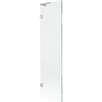 Vaňová zástena Mexen Lunar L s jedným krídlom 50 x 150 cm, priehľadná, kartáčovaný nikel - 897L-050-000-97-00
