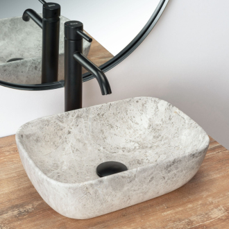 Rea Umývadlo na dosku Camelia Ligth Stone REA-U0362