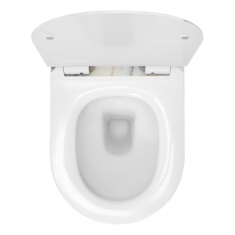Rea Závesné WC Carlos Duroplast Slim Zm Granit Shiny REA-C8002