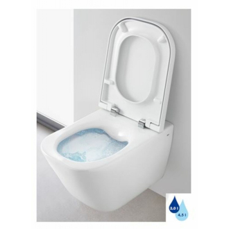 ROCA GAP 7.3464.7.L00.M závesný klozet Clean Rim Maxiclean
