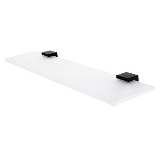 Nimco Kibo Ki 14091B-60-90 Polica, 60 cm čierny mat