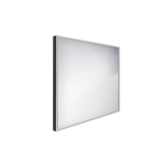 Nimco čierne LED zrkadlo 700x700 ZPC 13077-90
