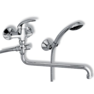 Novaservis Vaňová paneláková batéria 150 mm Metalia 55 chróm-liek páka 55071,0L