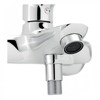 Novaservis Vaňová batéria bez príslušenstva 150 mm Titania Pure chróm 90320/1,0