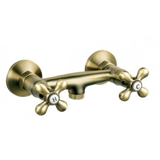 Novaservis Sprchová nástenná batéria 150 mm bronz BAI7BR