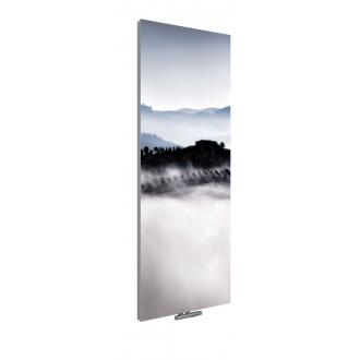 Kúpeľňový radiátor INVENTIO - 570 × 1800 mm, výkon 1060 W, Biele