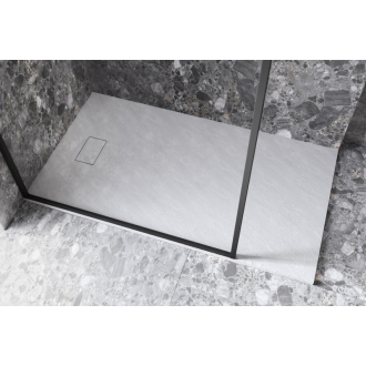 BESCO VEXO OBDELNÍK, SMC vanička, 100x80x3, 2 cm, biela farba, bez nožičiek VEXOOWD1080W