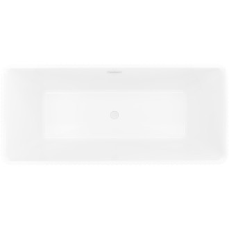 Voľne stojaca vaňa Mexen Nila s drážkovaným povrchom 170 x 75 cm, biela, biely prepad - 52841708000-20