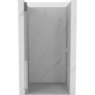 Sprchové dvere Mexen Mist-B s otočnými dverami 90 cm, priehľadné, chróm - 8A2-090-000-01-00