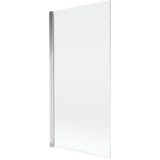 Vaňová zástena Mexen Mist s jedným krídlom 90 x 150 cm, priehľadná, chróm - 8A9-090-001-01-00