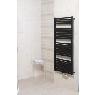 KH 450/1330 vykurovací rebr, stredové pripojenie KH4501320SBL čierna mat