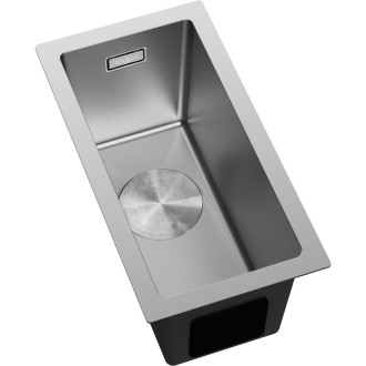 Jednodrezový oceľový drez Mexen Trixo 230 x 440 mm, nerezová oceľ - 6411221000-01