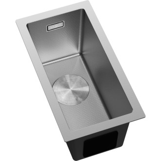 Jednodrezový oceľový drez Mexen Trixo 230 x 440 mm, nerezová oceľ HC - 6411221000-01HC