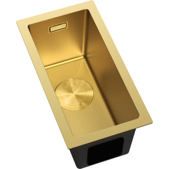 Jednodrezový oceľový drez Mexen Trixo 230 x 440 mm, zlatá HC - 6411221000-55HC