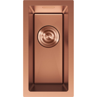 Jednodrezový oceľový drez Mexen Trixo 230 x 440 mm, meď - 6411221000-65