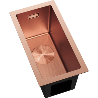 Jednodrezový oceľový drez Mexen Trixo 230 x 440 mm, medená HC - 6411221000-65HC