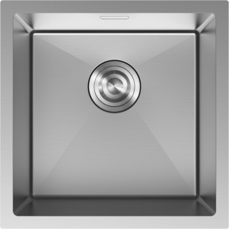 Jednodrezový oceľový drez Mexen Trixo 440 x 440 mm, nerezová oceľ - 6413441000-01