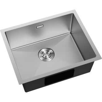 Jednodrezový oceľový drez Mexen Trixo 540 x 440 mm, nerezová oceľ - 6414541000-01