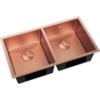 Mexen Binox oceľový drez s 2 drezami 800 x 450 mm, medená HC - 6421802000-65HC