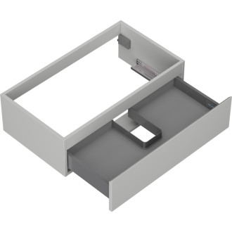 Mexen Orio kúpeľňová skrinka pod umývadlo 80 cm, 1 zásuvka, matne šedá - 91A10-08023-1-BF62