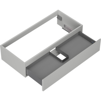 Mexen Orio kúpeľňová skrinka pod umývadlo 100 cm, 1 zásuvka, matne šedá - 91A10-10023-1-BF62