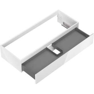 Mexen Orio kúpeľňová skrinka pod umývadlo 120 cm, 1 zásuvka, lesklá biela - 91A10-12023-1-BF00
