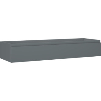 Mexen Orio kúpeľňová skrinka pod umývadlo 140 cm, 1 zásuvka, matný grafit - 91A10-14023-1-BF66