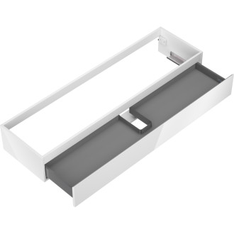 Mexen Orio kúpeľňová skrinka pod umývadlo 160 cm, 1 zásuvka, lesklá biela - 91A10-16023-1-BF00