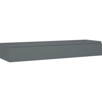 Mexen Orio kúpeľňová skrinka pod umývadlo 160 cm, 1 zásuvka, matný grafit - 91A10-16023-1-BF66