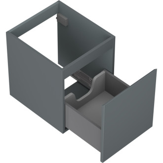 Mexen Orio kúpeľňová skrinka pod umývadlo 40 cm, 1 zásuvka, matný grafit - 91A10-04047-1-BF66