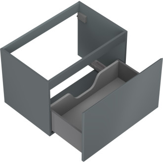 Mexen Orio kúpeľňová skrinka pod umývadlo 70 cm, 1 zásuvka, matný grafit - 91A10-07047-1-BF66